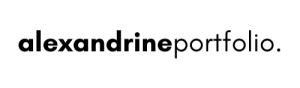 Logo alexandrineportfolio.