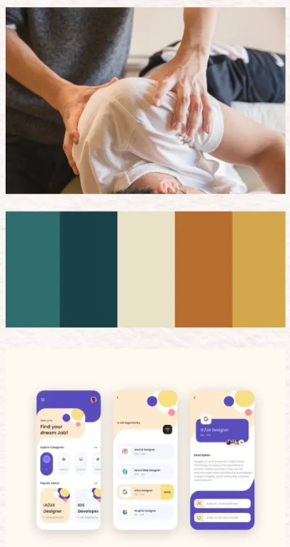 Moodboard Osthéopathe