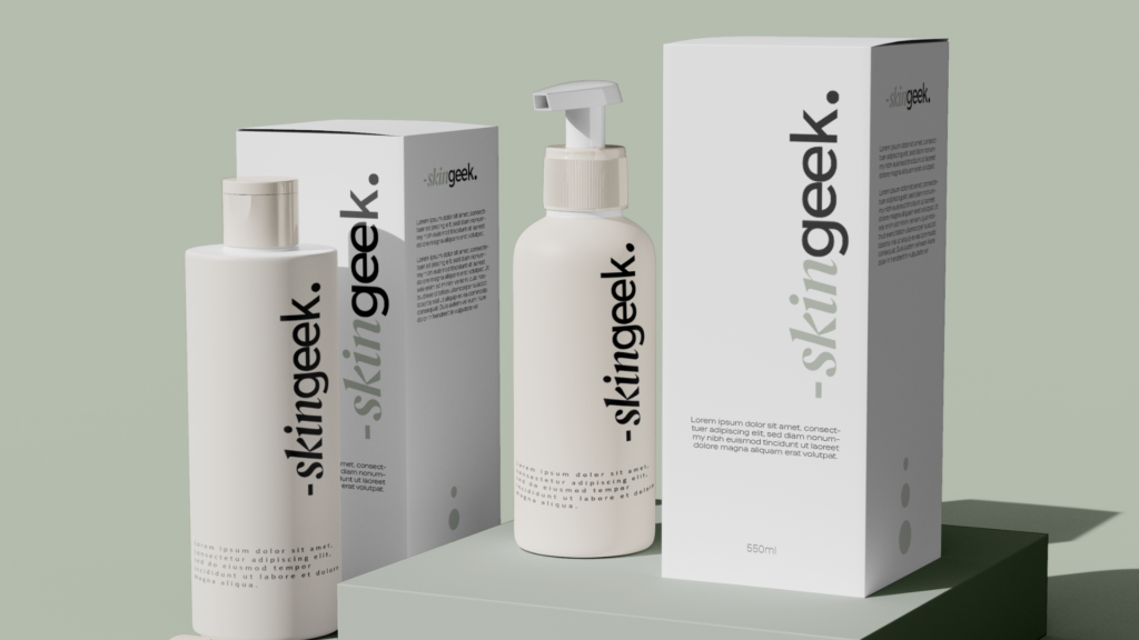 Skingeek Mockup cosmétique
